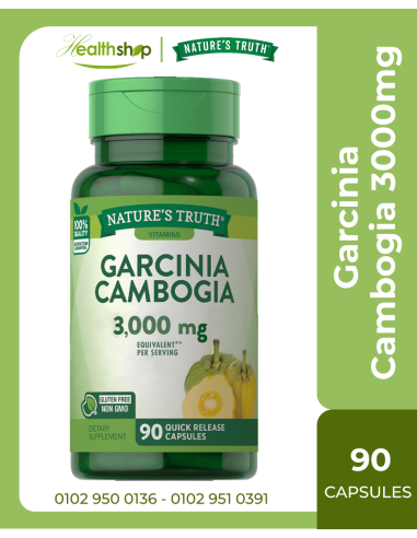 Garcinia Cambogia 3000 - 90 Capsules