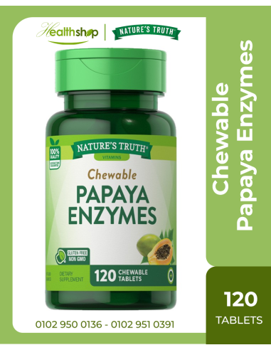 Chewable Papaya Enzymes 120 Chewable Tablets