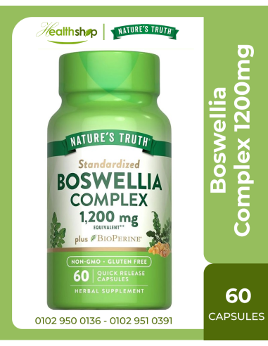 Boswellia Complex 1200mg with BioPerine - 60 Capsules