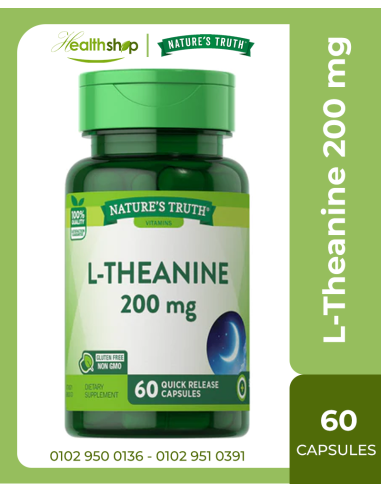 L-Theanine 200 mg - 60 Quick Release Capsules