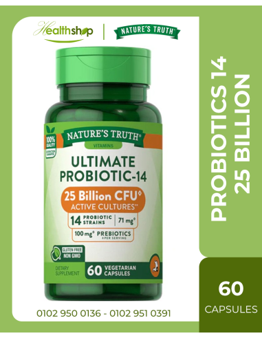 PROBIOTICS 14 - 25 BILLION - 60 CAPSULES