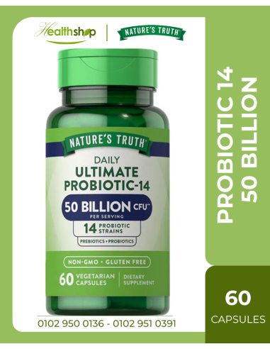 PROBIOTIC 14 - 50 BILLION - 60 CAPSULES