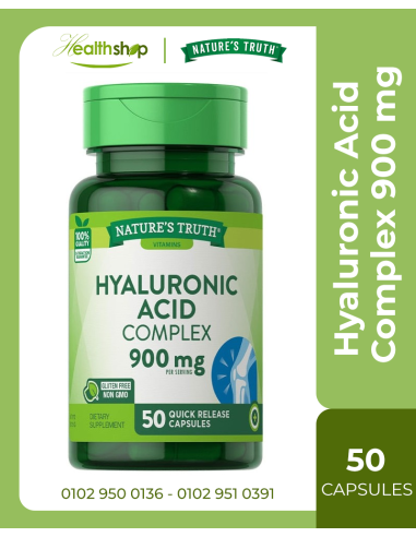 Hyaluronic Acid Complex 900 mg - 50 Quick Release Capsules