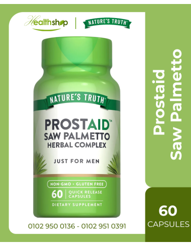 Prostaid Saw Palmetto - Prostate Support Supplement - 60 Capsules