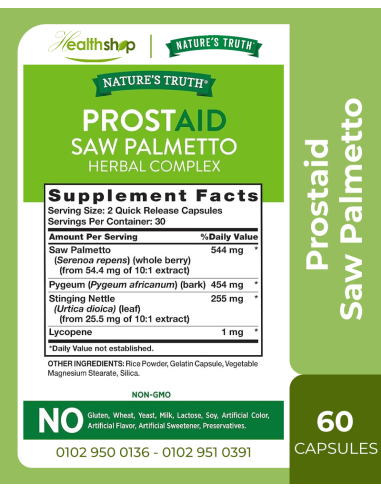 Prostaid Saw Palmetto - Prostate Support...
