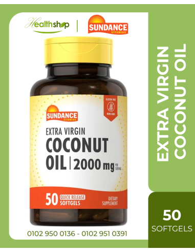 EXTRA VIRGIN COCONUT OIL 2000MG - 50 SOFTGELS