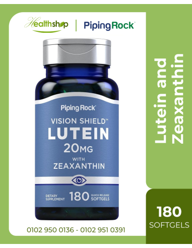 Lutein and Zeaxanthin - Eye Vitamins - 20mg 180 softgels