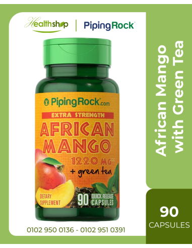 African Mango 1220 mg with Green Tea - 90 Capsules