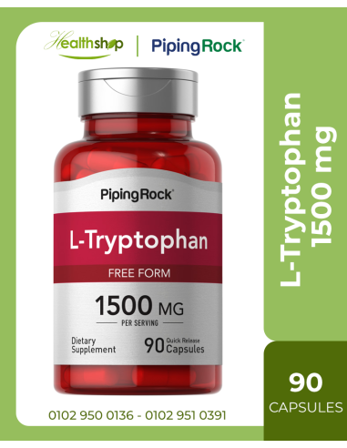 L-Tryptophan 1500 mg (per serving) - 90 Quick Release Capsules