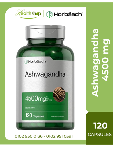 Ashwagandha Capsules 4500 mg  - 120 Count