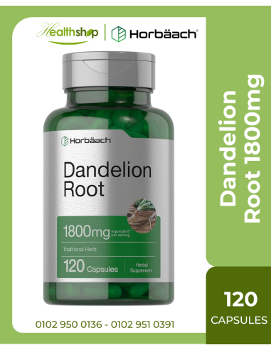 Dandelion Root Supplement 1800mg - 120 Capsules