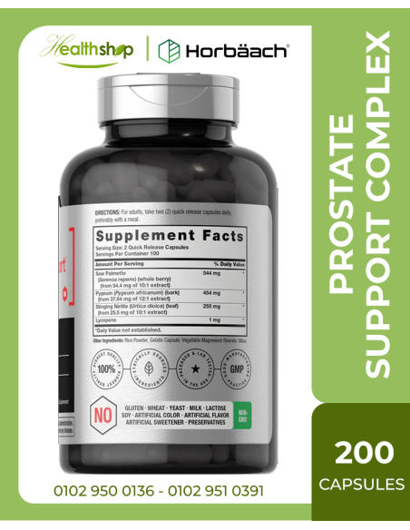 PROSTATE SUPPORT - 200 CAPSULES