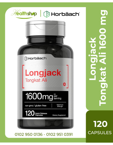 Longjack Tongkat Ali 1600 mg - 120 Capsules