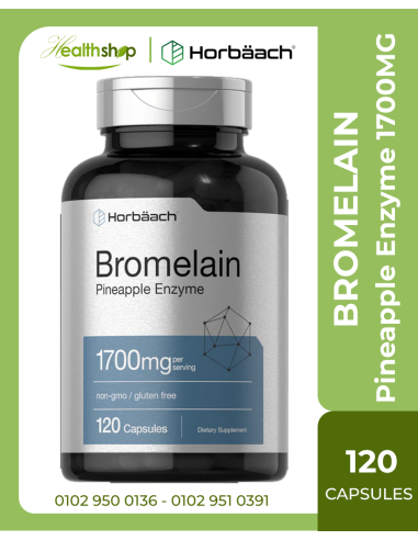 BROMELAIN  Pineapple Enzyme 1700MG - 120 Caps