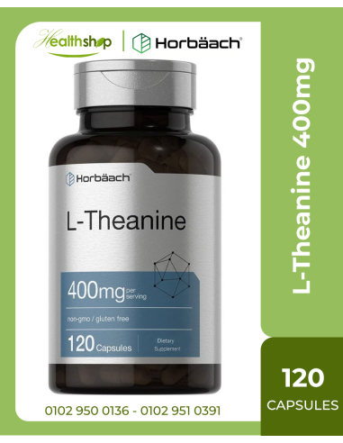 L-Theanine 400mg - 120 Capsules