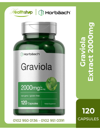 Graviola Extract 2000mg - 120 Capsules