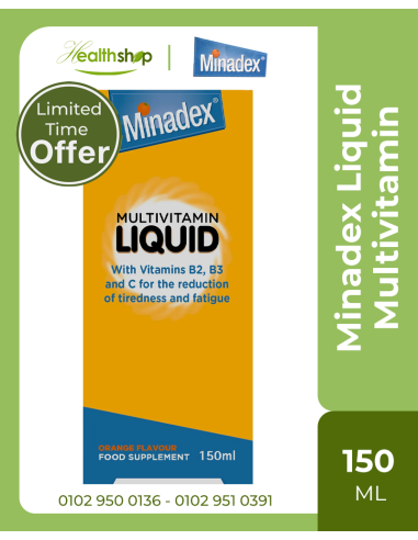 Minadex Multivitamin Liquid - 150ml