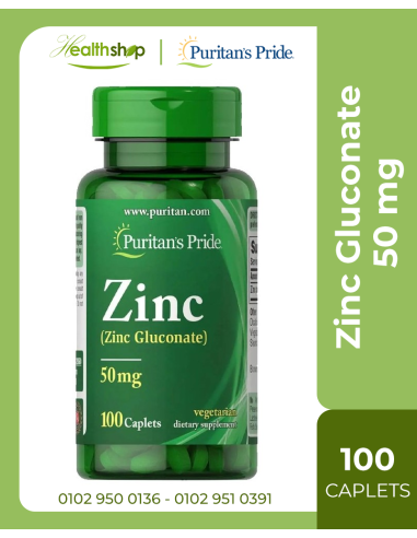 Zinc Gluconate 50 mg - 100 tablet