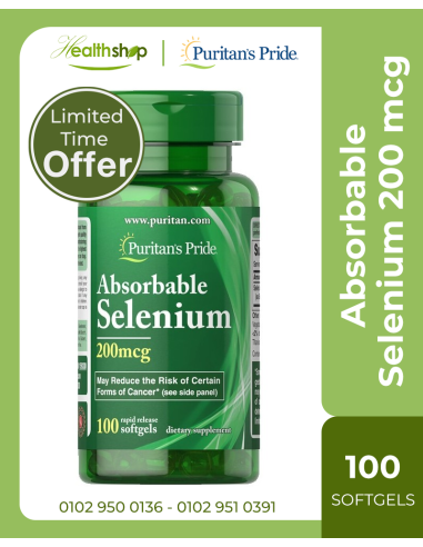 Absorbable Selenium 200 mcg - 100 Softgels