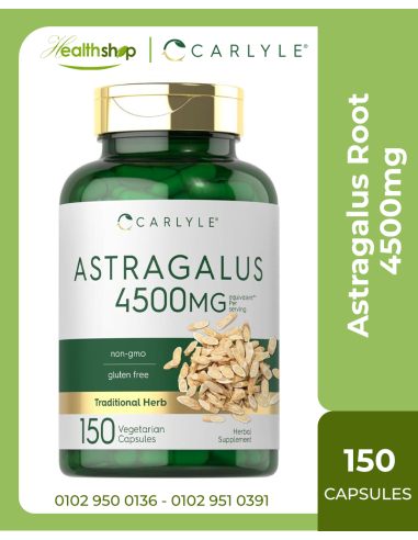 Astragalus Root - 4500mg per serving - 150 Capsules