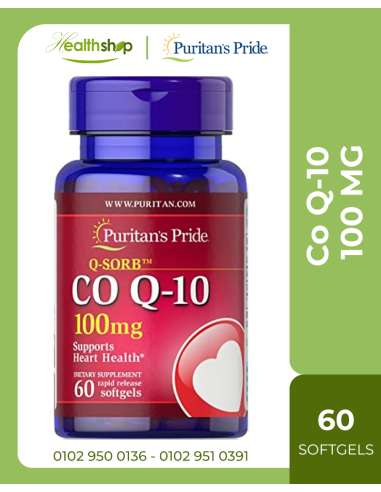 CoQ-10 100MG - 60 Softgels