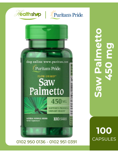 Saw Palmetto 450 mg - 100 Capsules