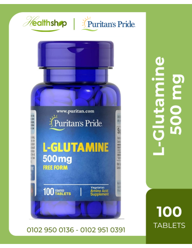 L-Glutamine 500 mg - 100 Tablets