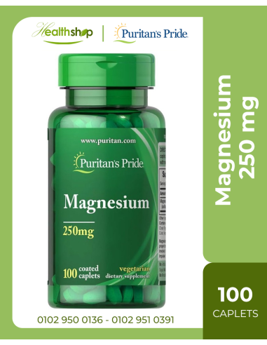 Magnesium 250 mg - 100 Coated Caplets