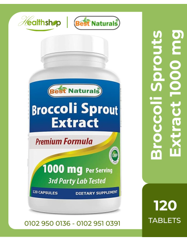 Broccoli Sprouts Extract , 1000 mg, 120 Count