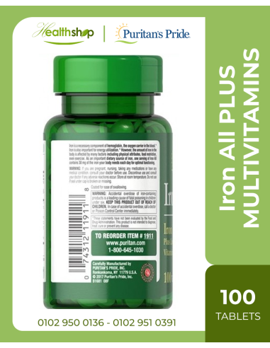 Iron All - 100 Tablets