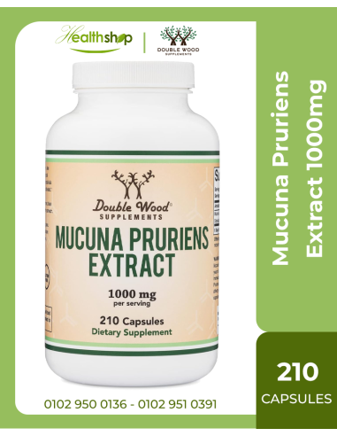 Mucuna Pruriens Extract -  Dopamine Boosting Supplement 1000mg - 210 Capsules