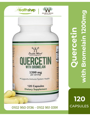 Quercetin with Bromelain 1200mg - 120 Capsules