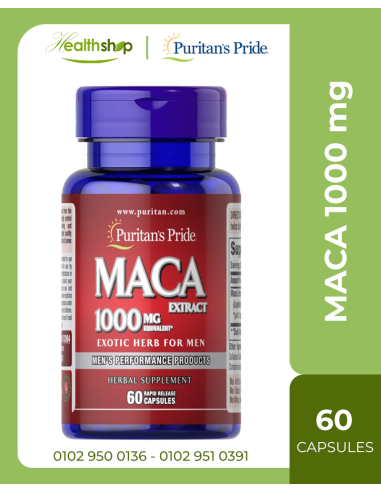 MACA 1000 mg - 60 Capsules - Exotic herb for men