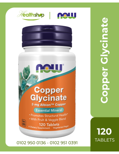 Copper Glycinate - 120 Tablets