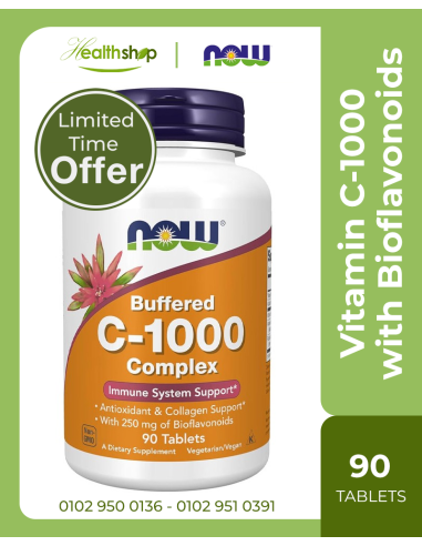 Vitamin C-1000 Complex with 250 mg of Bioflavonoids - 90 Tablets