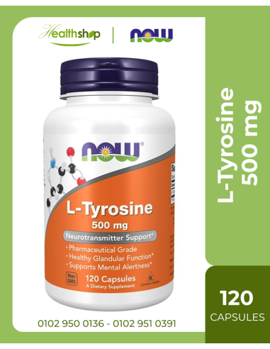 L-Tyrosine 500 mg  - 120 Capsules