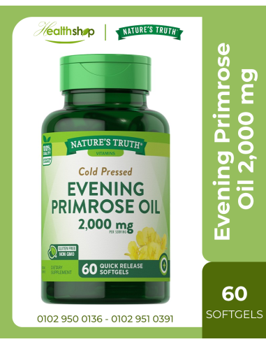 Evening Primrose Oil 2,000 mg - 60 Quick Release Softgels