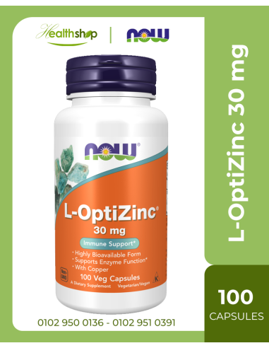 L-OptiZinc® 30 mg - 100 Veg Capsules