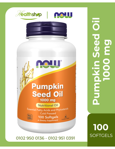 Pumpkin Seed Oil 1000 mg - 100 Softgels