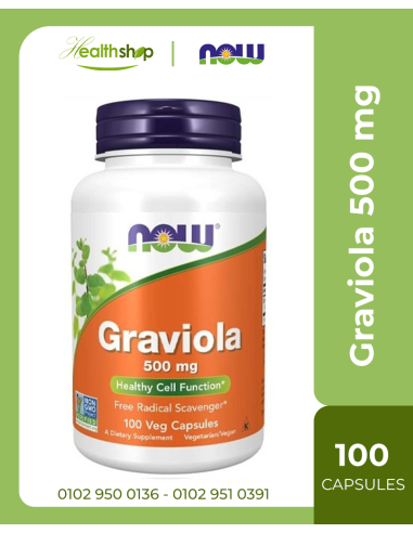 Graviola 500 mg - 100 Veg Capsules