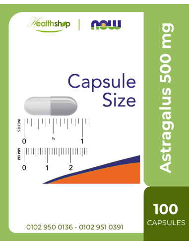 Astragalus 500 mg  -100 Veg Capsules