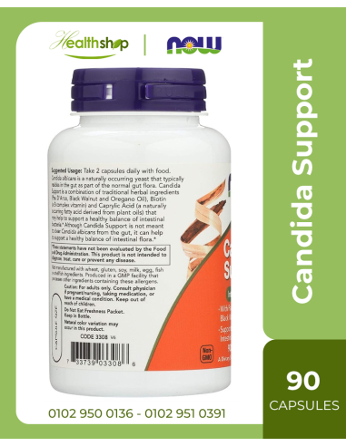 Candida Support  - 90 Veg Capsules