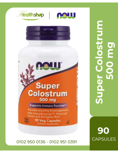 Super Colostrum 500 mg - 90 Veg Capsules