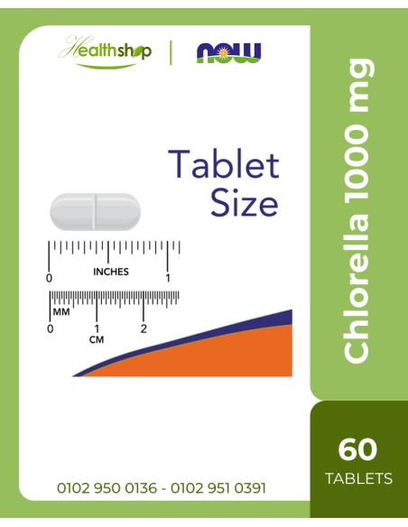 أقراص الكلوريلا تركيز 1000 - 60 قرص