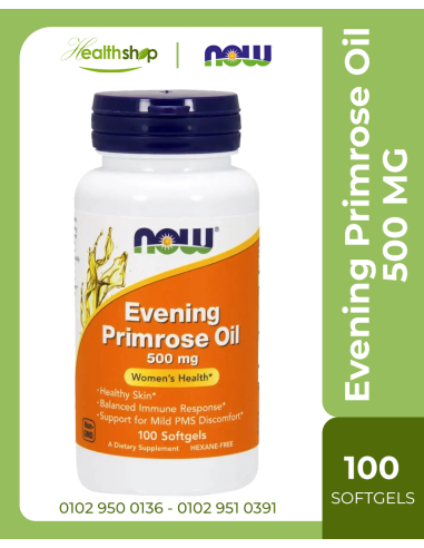 Evening Primrose Oil 500 MG - 100 Softgels