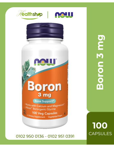 Boron 3 mg - 100 Veg Capsules