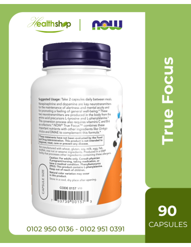 True Focus™ - 90 Veg Capsules