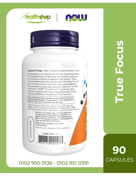 True Focus™ - 90 Veg Capsules