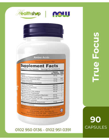 True Focus™ - 90 Veg Capsules
