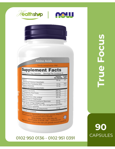True Focus™ - 90 Veg Capsules